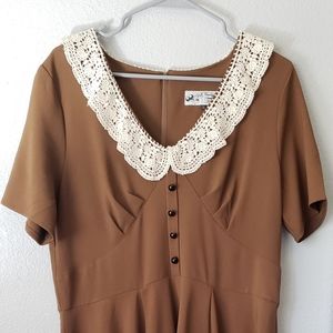 Vintage 1950s Style Dress